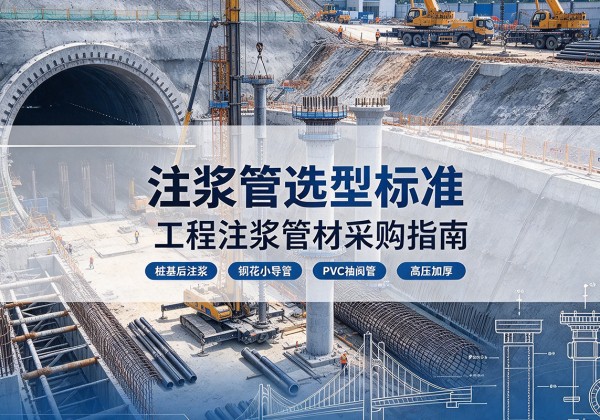 钦南注浆管选型标准